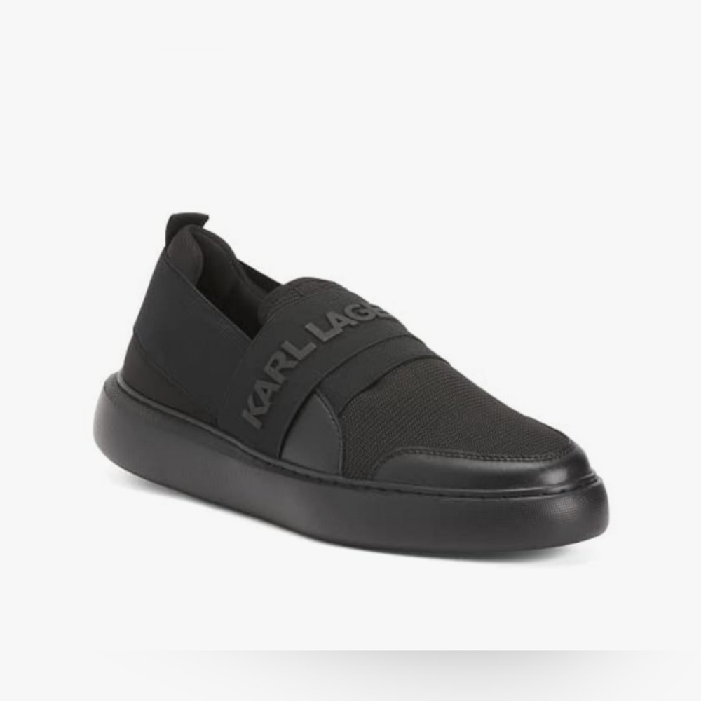 Karl Lagerfeld Paris Logo Slip On's